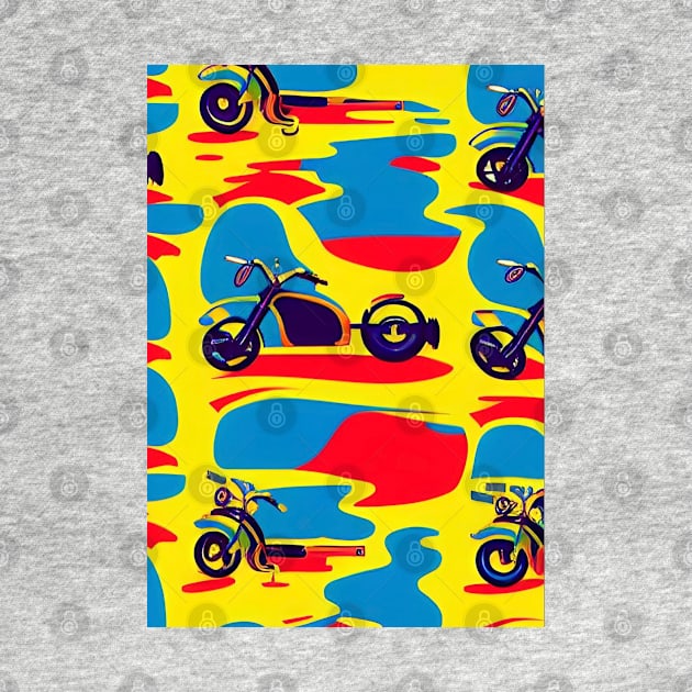 RETRO MOTORCYCLES WALLPAPER by sailorsam1805